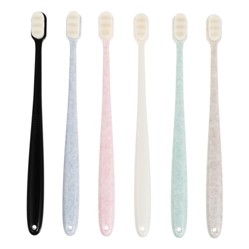FOMIYES 6pcs Toothbrush Travel Floss Picks Removal for Teeth Household Cleaning Brushes Tooth Brush Toothpicks Floss Picks Flossers Pbt Child Disposable Floss Stick