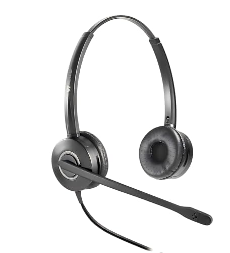 Image of VT Wired Headset with ENC Noise Cancelling Mic, USB-C /A Headphones with in-line Controls for Computer for Zoom /Teams Calls,Online Classes, Customer Service