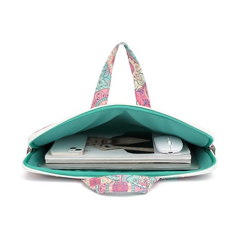 Canvaslove Water Resistant Laptop Shoulder Sleeve Case Bag for MacBook Pro 16 inch and 15.6 inch and 16 inch laptop (Bandanna)