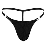 VemeFufu Sexy Pizzo C G-String Uomo Intimo Perizoma Slip Tanga Uomini Hot Vita Bassa Elast...