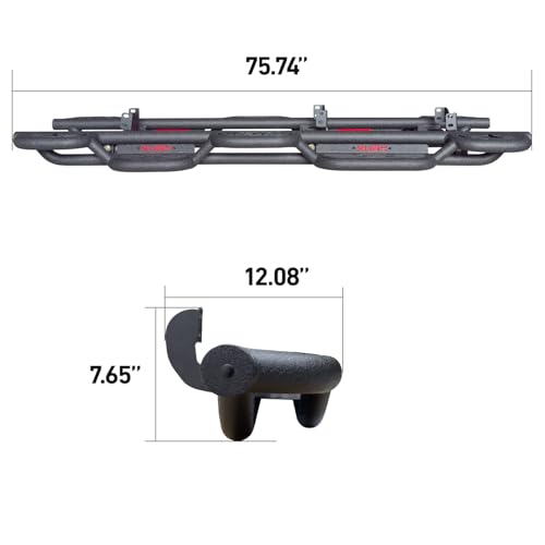 Estribos Laterales de Acero para Nissan Frontier 2005-2025 miniatura 3