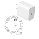 iPhone Fast Charger, USB C Fast Charger 20W PD Fast Adapter Type C Power Wall Charger with Cable Compatible iPhone 13/13 Pro Max/12/12 Mini/12 Pro/12 Pro Max/11/11 Pro Max/Xs Max/XR/X,iPad,3 feet