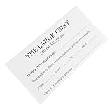 OFFSCH Buch Checkbuch Register Mit Großen Druck Tragbares Finanzbuch Für Einfache Verwaltung Von Schecks Umfassende Aufzeichnungen Und Effizientes Management Von Zahlungen