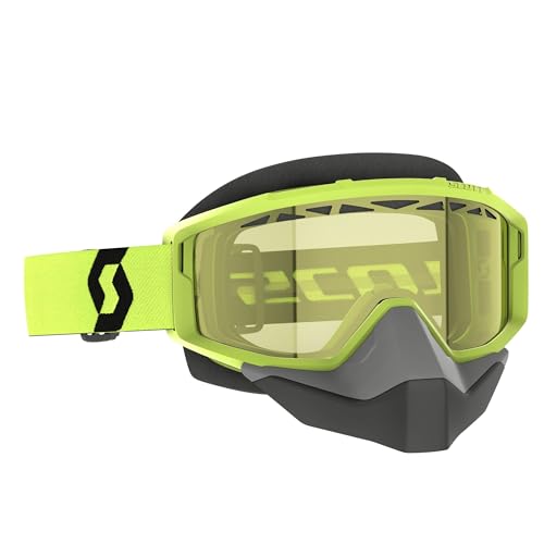 Scott Primal Snowcross Goggles OSFM Yellow/Black/Yellow Lens