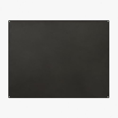 KalaMitica Black Charcoal Large Magnetic Board for Wall Erasable Blackboard Chalk Board Magnetic Sheet 74x57x0.12cm