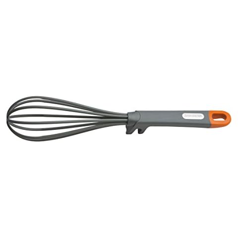 Joe Wicks Food Prep Utensils - Elevated Whisk - Orange and Grey Cover