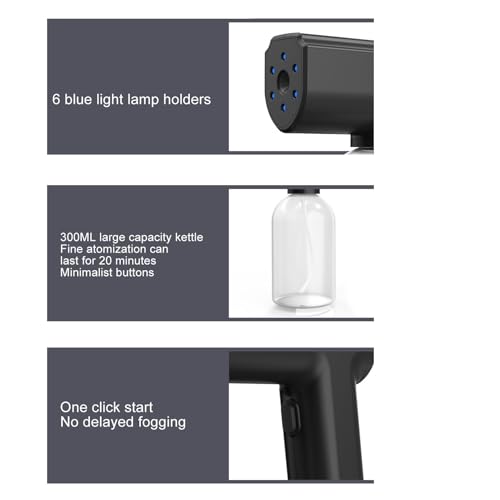 Fog Machine, 300ml Atomizer Sprayer, Handheld Atomizer Fog Machine for Home Auto Workshop miniatura 2