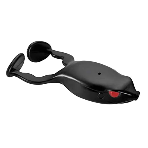 SPRO Fishing SEFF65MNWR Flappin Frog 65 Midnight Walker Ewg Double Ss De NSC 4/0