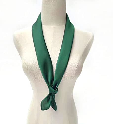 pure color square scarf head scarf neckerchief for Women 27 by 27 Inch4