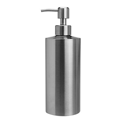 Preisvergleich Produktbild Hotaluyt Edelstahl-Arbeitsplatte Spüle Seifenspender Küche Badezimmer Handgeschirr Lotion Flasche Container