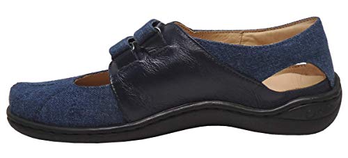 Sapato Opananken Alexxa 74523 Vazado Marinho