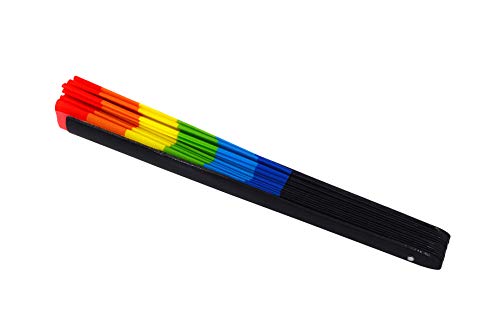 Meifan 8541855847 Large Rave Folding Hand Fan thumb #8