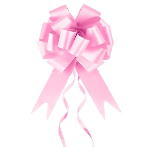 Dantolo 5CM Nœuds Automatique,Nœud Cadeau Géant pour Voiture,nœuds à Tirer en Ruban, Large Ruban Noeuds à Tirer Décoration pour Mariage Diverses...