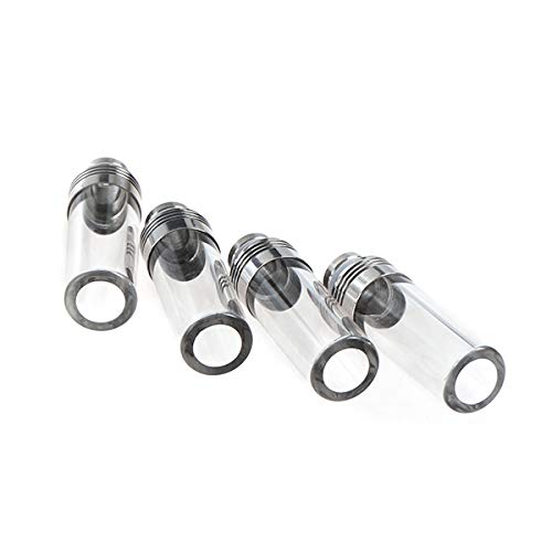 EzVapor 510 Drip Tip Glas Mundstück Kühler Heat-Sink E-Zigarette Driptip 510er Drip Tip Verdampfer Atomizer Kühlung Lang – Bild 4