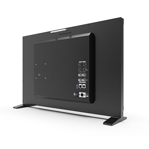 Image of LILLIPUT PVM270S 27 inch Multiview Broadcast Monitor - 1000 Nits, Dual 3G-SDI, Triple HDMI 2.0, 4-Channel Multiview, 3D LUT, HDR, Live Streaming Monitor (PVM270S-VBP with V Mount)