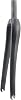 Bike Rigid Fork Carbon Fiber Bikes Front Forks 700C Road Bikes Forks 28.6MM 1-18 Straight Tube 1-12 Tapered Tube C Brake Bikes Hard Fork Quick Release 9  100MM QRMatt Black,Straight