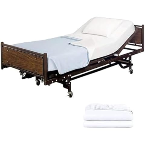 Fitted Hospital Bed Sheets - Cotton Rich Jersey 2 Pack Cover