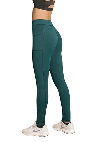 Image of Mehrang Women's Gym Wear Tights | Track Pants with Mesh Insert & Side Pockets : Ideal for Active Wear, Yoga & Workout | Stretchable Gym Pants for Women & Tights for Women