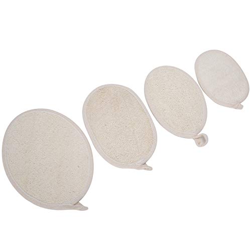 4 stks Loofah Shower Pad, Body Scrub Exfoliëren Luffa Badspons Douche Ook wrijven(# 2) - Image 8