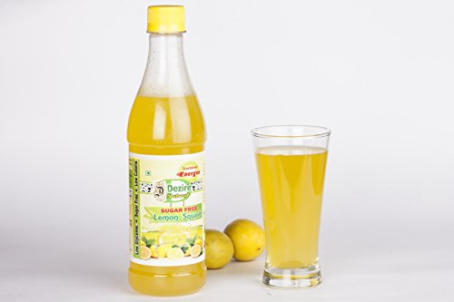 Image of Dezire Natural Sugar-Free Lemon Squash | Low GI Drink Concentrate for Sustained Energy & Refreshment | Diabetic-Friendly Beverage with Lingering Mellowed Sweetness | 700ml
