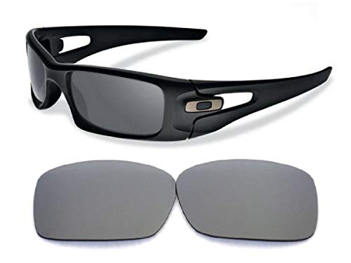Galaxy Replacement Lenses For Oakley Crankcase Sunglasses Titanium Polarized 100% UVAB