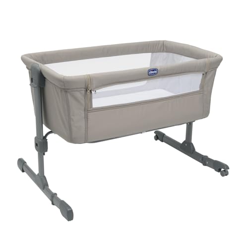 Next2Me Essential Culla Neonato Fianco Letto, Sostenibile, Compatibile con Diversi Letti, Altezza Regolabile, Buona...