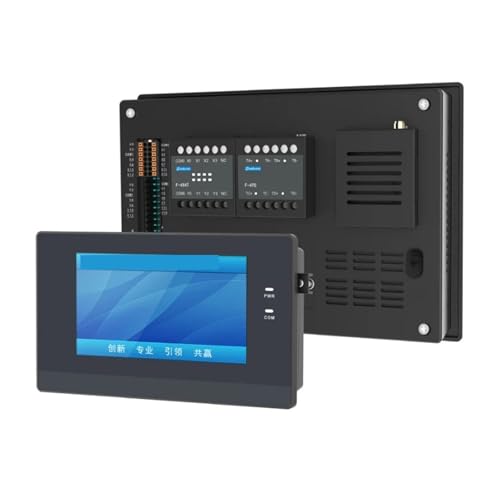 MEIVIYA Controlador PLC todo en uno DC24V 10 entradas 13 salidas 4 pulsos de alta velocidad 4 PT100 módulo remoto Ethernet compatible