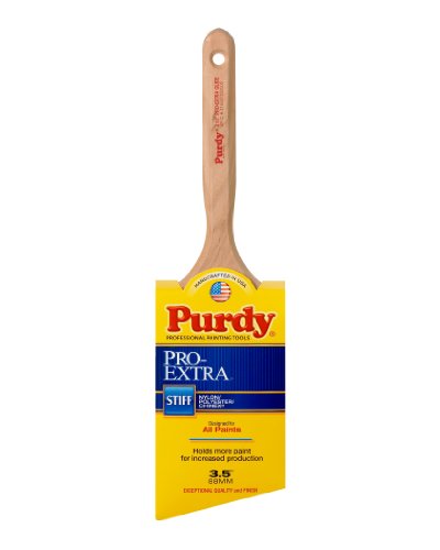 Image of Purdy 144152735 Pro-Extra Series Glide Angular Paint Brush, 3-1 /2 inch