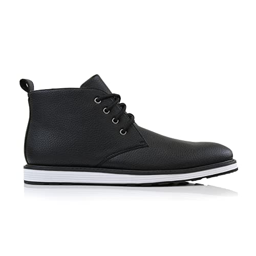 Polar Fox Colbert MPX506059 Mens Mid-Top Casual Breathable Sneaker Chukka Boots with Memory Foam insole2