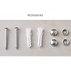 Appendiabiti Da Parete Con 5 Ganci, Organizer Multifunzione In Metallo, Per Accappatoi, Borse, Chiavi, Asciugamani, Con Viti E Biadesivo, Per Bagno, Corridoio, Cucina - 3