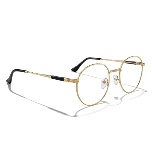 Image of Round Reading Glasses for Women Fashionable Design Reader Computer Glasses And Spring Hinges