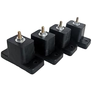 Generisch RP5R26H764O7HVS47 Klimaanlagen Schwingungsdämpfungs-Pads (4er Set)