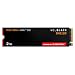 WD_Black SN8100 2 TB PCIe 5.0x4 NVMe M.2 SSD (Lesegeschwindigkeiten von bis zu 14.900 MB/s, Schreibgeschwindigkeiten von bis zu 14.000 MB/s, TLC 3D CBA NAND) - Powered BY SANDISK