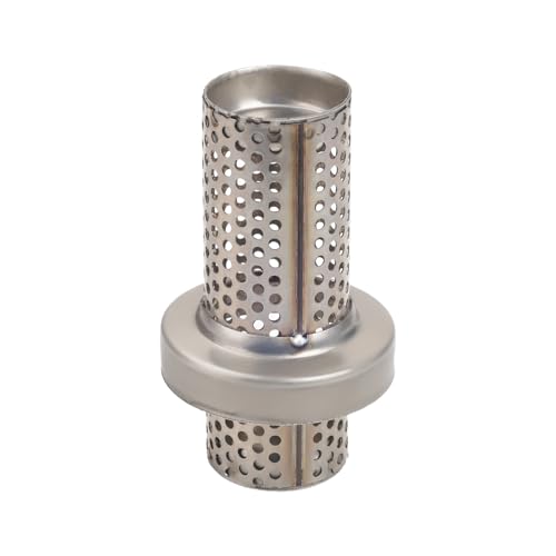 Larcele DB Killer silencieux moto 60.5mm, Universel Réglable Moto Silencieux d'échappement Réducteur de Bruit XSQ-04 (Court)