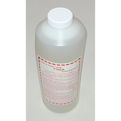 CMS X-Ray Manual Process Cine & Hand Tank Fixer Replenisher Concentrate 1 Quart (1Qt) Xray Cover
