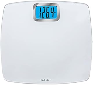 Taylor Precision Products Digital Scales for Body Weight, Extra High Accurate 440 LB