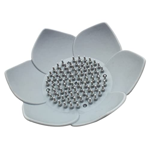 TOPBATHY 1 Pc Jabonera Cepillo De Palma Dosificador De Jabón Baño Jabón Líquido para Platos del Amanecer Dispensador De Jabón Barra De Jabón Equipo Jabón para Lavavajillas Bidé Burbuja Grey