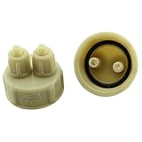 DGZZI CO2 DIY Reactor Bottle Cap 2PCS Aquarium Carbon Dioxide System Pro Tube Valve Guage Bottle Cap Kit Fish Tank Live Plant DIY Air Diffuser Generator Tool Part Kit