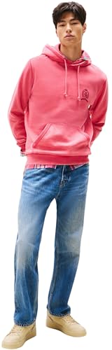 Tommy Jeans Retro Basket Basses pour homme en blanc et bleu marine