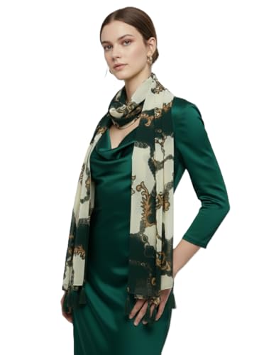 Image of Women Lightweight Scarf | 180 x 55 cm | Soft, Comfortable & Breathable | All Season Scarf