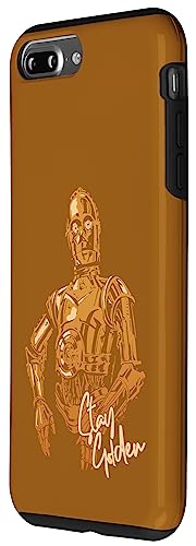 Coque iPhone 7 Plus/8 Plus Star Wars C-3PO étui de protection rigide