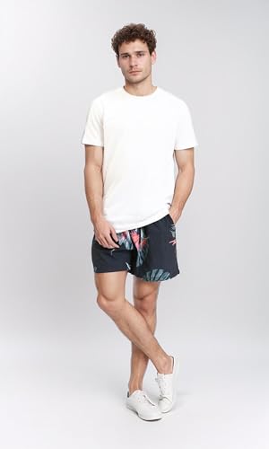 Ravin Tropical Leaves Swim Short - Multicolour, M