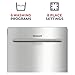 Honeywell 18-Inch Dishwasher with 8 Place Settings, 6 Washing Programs, Stainless Steel Tub, UL & Energy Star Certified, Stainless Finish