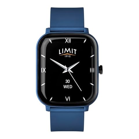 Limit 37mm Blue Smart Watch with Fitness Tracking Cover