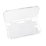 Bealuffe Clear Hard Case for 3DS XL, Transparent Protective Cover Crystal Shell for 3DS XL / LL Full Access to Buttons and Ports
