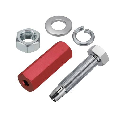 Image of JAVIK Quick Release Flag Pole Holder Red Hold 1 /4'' Flag Poles Compatible with All ATV UTV Motorcycle Dirt Bike All Year