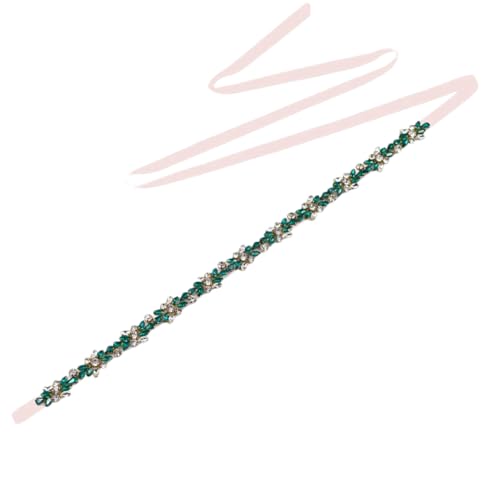 Women's Handmade Beaded Wedding Belt En8 Rhinestone Belt Bridal Accessory