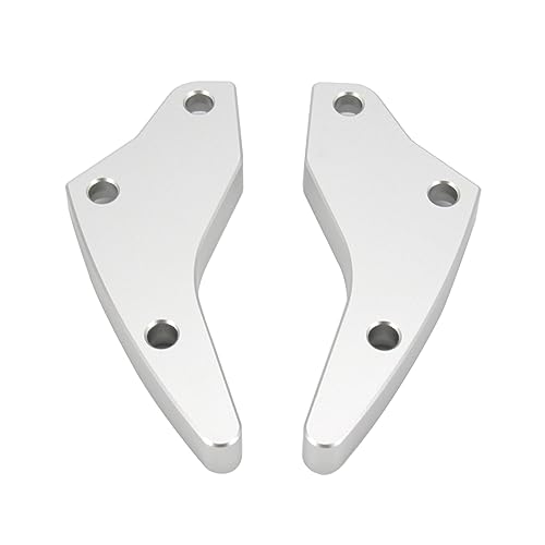 Riser de guidon moto en aluminium usiné pour K1600GTL argent