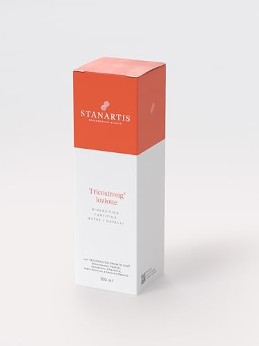 Stanartis - Loción Anticaída Tricostrong 100 ml - Estimula el Crecimiento del Cabello y Frena la Caída - También para Barbas