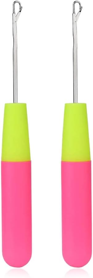 Crochet Braid Hair - Knot s - curl, Crochet Needle (Combo) Small Hook and Big Hook Crochet Needle 2 Pieces